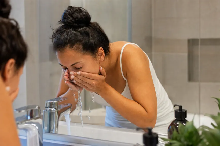 Nežna nega kože pri perioralnem dermatitisu